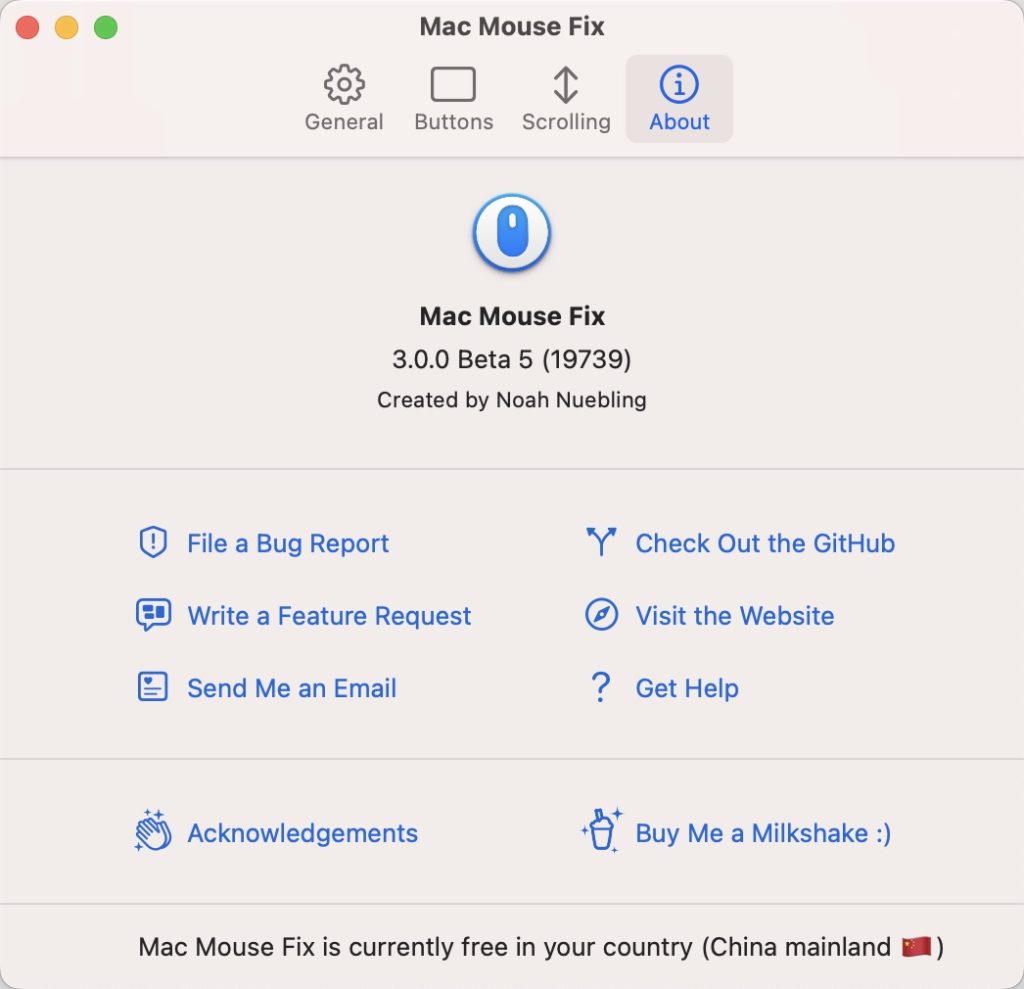图片[2]-Mac Mouse Fix 鼠标多功能按键修改器 滚轮翻转 顺滑不顿挫-兔子博客