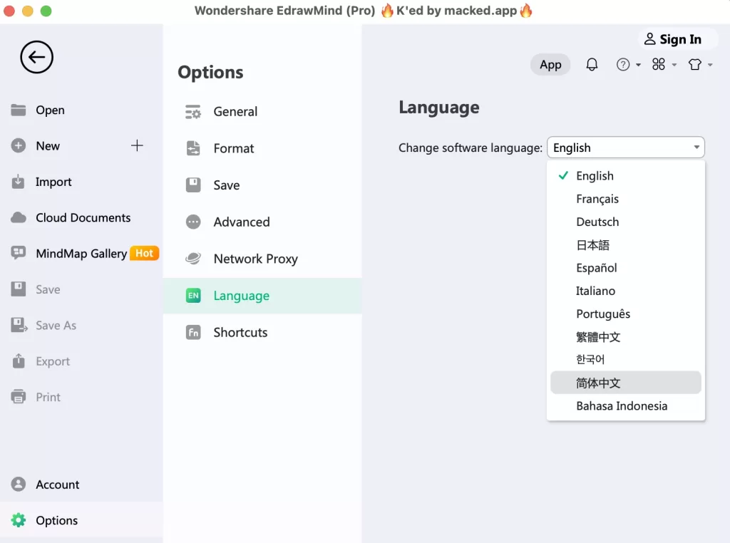 Wondershare EdrawMind 10.7.2