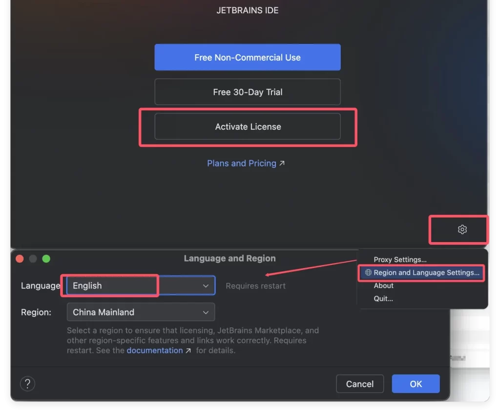 JetBrains_汉化界面